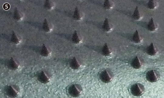 仕上げ加工を施した状態