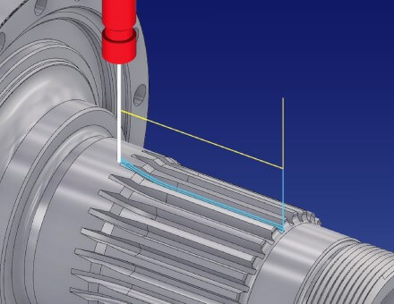 C軸ミーリング加工