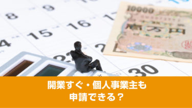 IT導入補助金は開業すぐ・個人事業主も申請できる？